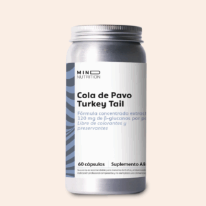 Cola de Pavo (Trametes versicolor) 1:20 60 Cápsulas